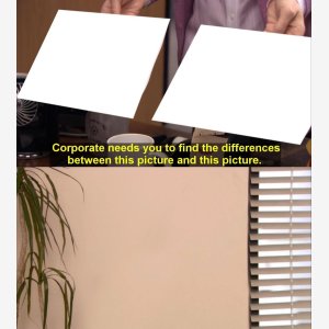 They Re The Same Picture  Corporate Needs You To Find The Difference   Clean   The Office, Pam Beesly   Bureau Choisir